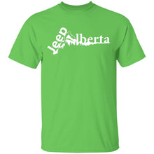 Jeep Alberta white logo G500 Gildan 5.3 oz. T-Shirt
