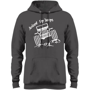 Juiced Up Jeeps (white logo) PC78H Port & Co. Core Fleece Pullover Hoodie