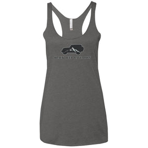 Black Jeep Battalion NL6733 Next Level Ladies' Triblend Racerback Tank