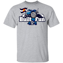 Built4Fun blue G500B Gildan Youth 5.3 oz 100% Cotton T-Shirt