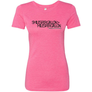 JeepDaddy Smiles Per Gallon > Miles Per Gallon Ladies' Triblend T-Shirt