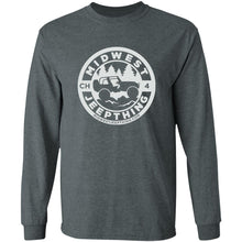 MWJT CH white logo G240 LS Ultra Cotton T-Shirt
