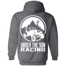 Under The Son Racing 2-sided print G185 Gildan Pullover Hoodie 8 oz.