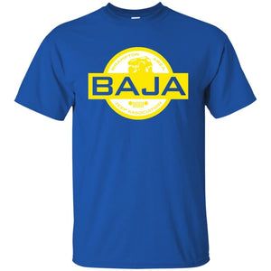 BAJA white & yellow logo G200 Gildan Ultra Cotton T-Shirt
