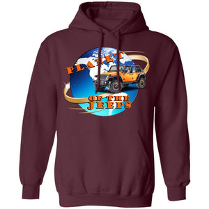 Planet of the Jeeps G185 Gildan Pullover Hoodie 8 oz.