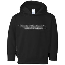 AmericanOffroadCustoms Horizontal white 3326 Toddler Fleece Hoodie