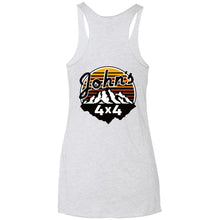 John's 4x4 2-sided print NL6733 Next Level Ladies' Triblend Racerback Tank
