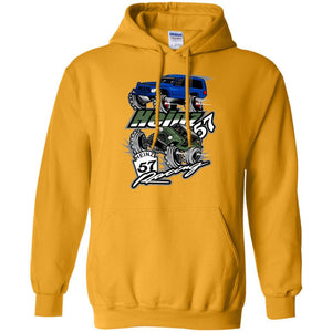 H57 Racing G185 Gildan Pullover Hoodie 8 oz.