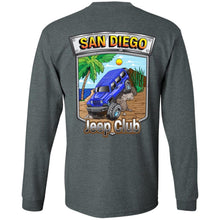 San Diego jeep club 2-sided print 2-sided print G240 Gildan LS Ultra Cotton T-Shirt