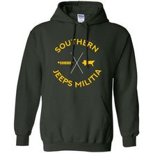 Southern Jeeps Militia G185 Gildan Pullover Hoodie 8 oz.