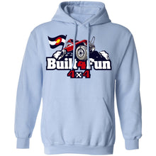 Built4Fun red G185 Gildan Pullover Hoodie 8 oz.