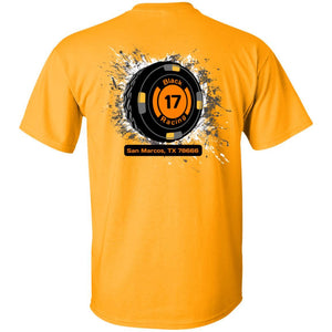 Black 17 2-sided print G500 Gildan 5.3 oz. T-Shirt