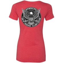 AmericanOffroadCustoms Horizontal NL6710 Ladies' Triblend T-Shirt