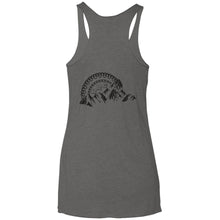 RRC 2-sided print NL6733 Next Level Ladies' Triblend Racerback Tank