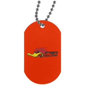 FOUL MOUTH RACING UN4004 Silver Dog Tag