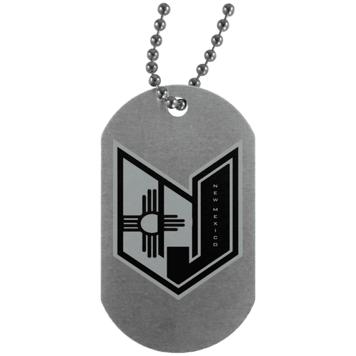 Wicked Jeeps NM Black & Grey UN4004 Silver Dog Tag