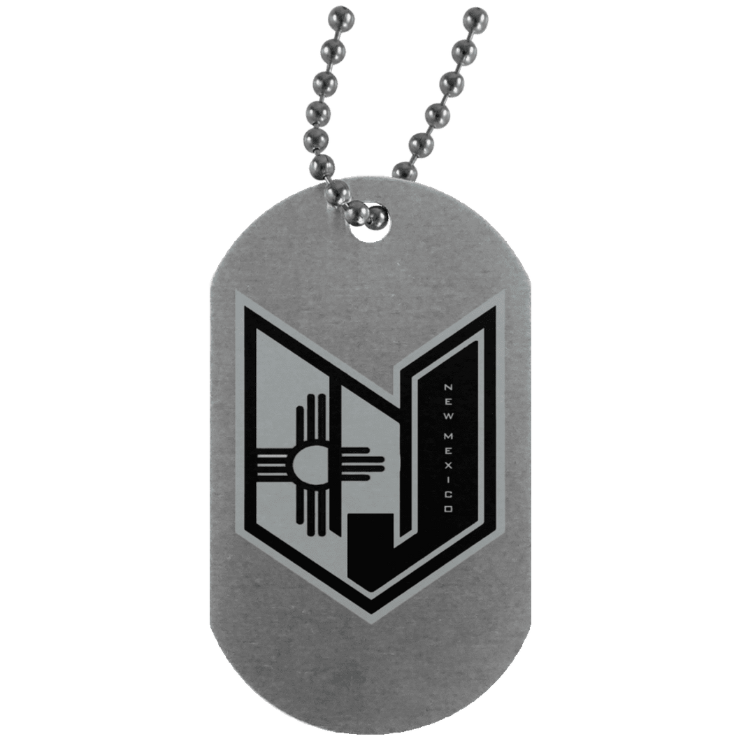 Wicked Jeeps NM Black & Grey UN4004 Silver Dog Tag