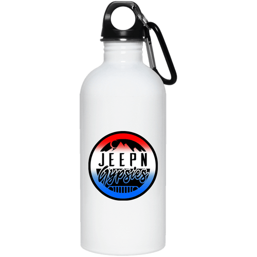 JeepNGypsies 23663 20 oz. Stainless Steel Water Bottle