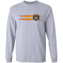 John's 4x4 tread print logo 2-sided print G240 LS Ultra Cotton T-Shirt