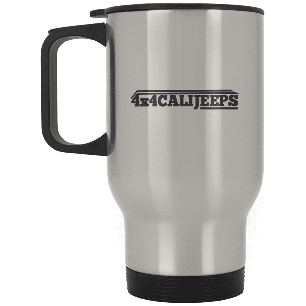 California Jeeps XP8400S Silver Stainless Travel Mug
