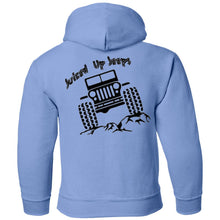 Juiced Up Jeeps G185B Gildan Youth Pullover Hoodie