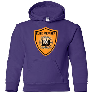 ULJA Elite Member Logo G185B Gildan Youth Pullover Hoodie