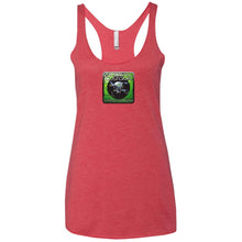 E-Mortal 2-sided print NL6733 Next Level Ladies' Triblend Racerback Tank