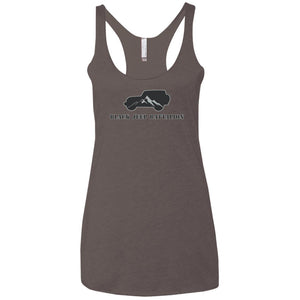 Black Jeep Battalion NL6733 Next Level Ladies' Triblend Racerback Tank