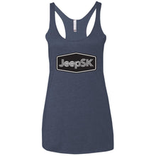 JEEP SK NL6733 Next Level Ladies' Triblend Racerback Tank