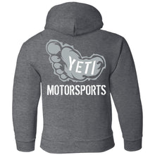 Yeti Motorsports logo 2-sided print G185B Gildan Youth Pullover Hoodie