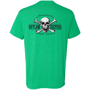 Outlaw Jeepers 2-sided print NL6010 Men's Triblend T-Shirt