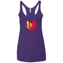 Wicked Jeeps NM NL6733 Next Level Ladies' Triblend Racerback Tank