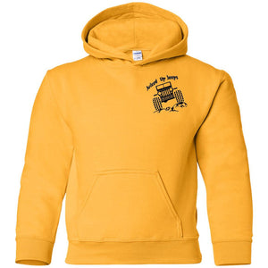 Juiced Up Jeeps G185B Gildan Youth Pullover Hoodie