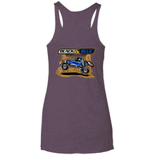 BB&M Team Indiana front 2-sided print NL6733 Next Level Ladies' Triblend Racerback Tank