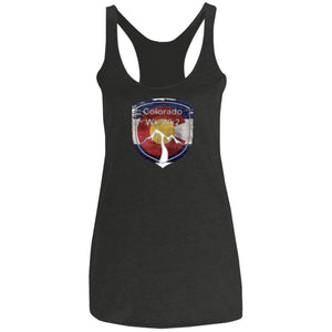 Colorado WKs NL6733 Next Level Ladies' Triblend Racerback Tank