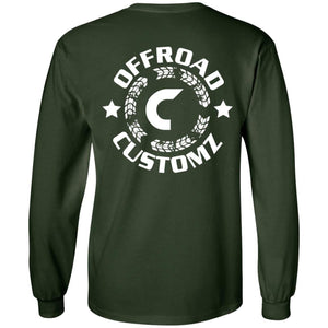 Offroad Customz 2-sided print G240 LS Ultra Cotton T-Shirt