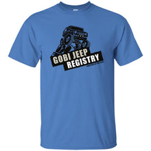 Gobi Jeep Registry Logo G200B Gildan Youth Ultra Cotton T-Shirt
