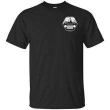 ASJC 2-sided print with Freedom flag on back G200 Gildan Ultra Cotton T-Shirt