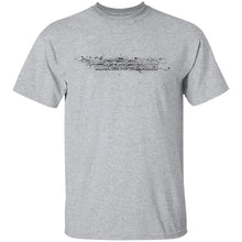 American Offroad Customs Horizontal 2-sided print G500 5.3 oz. T-Shirt