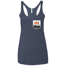 FOJ 2-sided print NL6733 Next Level Ladies' Triblend Racerback Tank