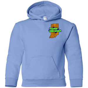 BB&M Team Indiana front 2-sided print G185B Gildan Youth Pullover Hoodie