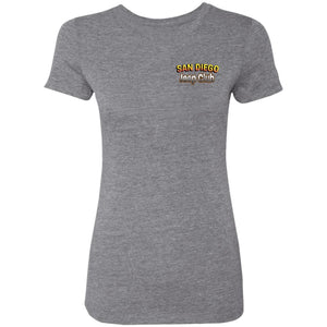 San Diego jeep club 2-sided print NL6710 Ladies' Triblend T-Shirt