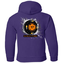 Black 17 2-sided print G185B Gildan Youth Pullover Hoodie
