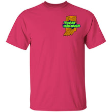B&BM Team Indiana front 2-sided print G500B Gildan Youth 5.3 oz 100% Cotton T-Shirt