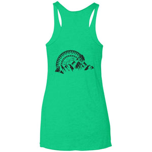 RRC 2-sided print NL6733 Next Level Ladies' Triblend Racerback Tank
