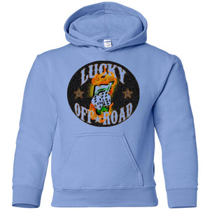 Lucky 7 Offroad G185B Gildan Youth Pullover Hoodie