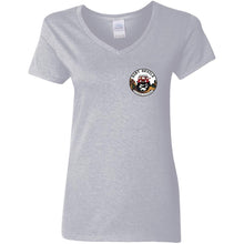 Dirt Devils Jeep Club 2-sided print G500VL Ladies' 5.3 oz. V-Neck T-Shirt