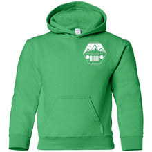 ASJC 2-sided print with Freedom flag on back G185B Gildan Youth Pullover Hoodie