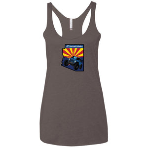 AZ Westside Wheelers NL6733 Next Level Ladies' Triblend Racerback Tank
