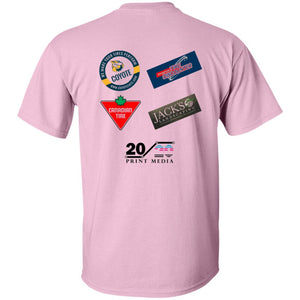 Dale Racing 2-sided print G200B Gildan Youth Ultra Cotton T-Shirt